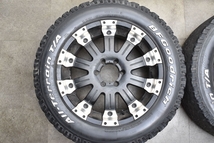 【ホワイトレター付】ULTRA 227B MAMMOTH ウルトラ マンモス 20in 9J ±0 PCD139.7 BFグッドリッチ 285/55R20 プラド ハイラックス サーフ_画像3