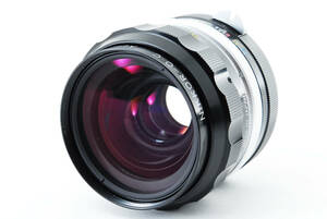OH済み！ Nikon ニッコール Nikkor O.C AUTO non-Ai 35mm F/2 広角 単焦点 マニュアルレンズ 極上美品級