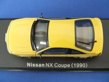 34：NOREV/ノレブ★国産名車コレクション 1/43 「Nissan NX Coupe 1990年」NXクーペ ミニカー 車 ケース入り_画像7