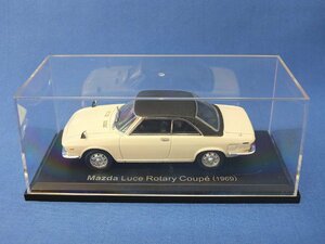30：NOREV/ノレブ★国産名車コレクション 1/43 「Mazda Luce Rotary Coupe 1969年」ルーチェロータリークーペ ミニカー 車 ケース入り