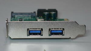 USB3.0 ★ AREA SD-PEU3R-2E2IL (2+2ポート) /PCI-Express /ロープロ★ ドライバー入れての検証済