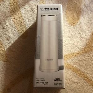 新品 ステンレスマグ 0.48L(ホワイト)SM-JF48 WA