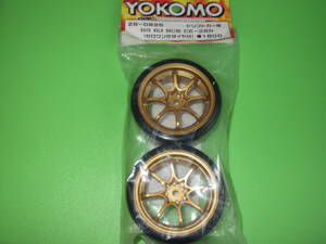 ☆ヨコモ ドリフト☆タイヤ付きホイール☆RAYS VOLKRACING CE-28N☆新品 