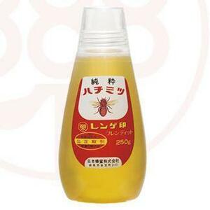 さんきん〓日本蜂蜜 レンゲ印 ハチミツ 250g