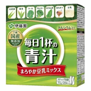 Sankin 〓 Itoen 1 чашка зеленого сока Moury соевое молоко смесь 20 упаковки x 10 коробок