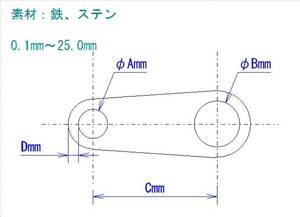 オーダー製作　ワンオフステー　ステンレス、鉄　オリジナル製作のステー作ります　DIY製作素材　カスタム設計などに