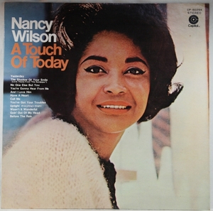 中古LP「A TOUCH OF TODAY/ タッチ・オブ・トゥデイ」NANCY WILSON / ナンシー・ウィルソン