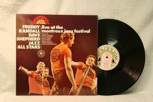 中古LP「RANDALL&SHEPHERD-all stars live at montreux」フェンディ・ランダル/デイヴ・シェパード　英盤