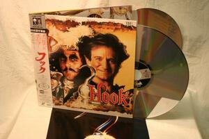 中古LD「フック/HOOK」Ｓ.スピルバーグ/ダスティン・ホフマン/ロビン・ウィリアムズ/ジュリア・ロバーツ　 ２枚組帯付