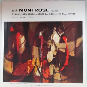 中古LP「jack MONTROSE SEXTET / ジャック・モントローズ・六重奏」　JACK MONTROSE / ジャック・モントローズ　美品