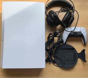 PlayStation5 本体状態◯(ディスクドライブ搭載)HYPERxヘッドホン付き 値段交渉◎