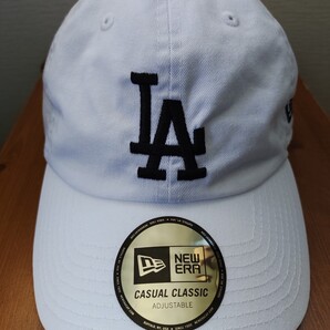 NEW ERA ドジャース casual classic ホワイト キャップ ニューエラ