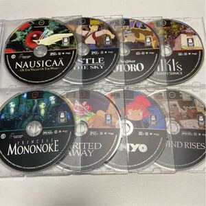 【未使用品】宮崎駿監督作品 北米版ジブリ DVD 8本セット 英語