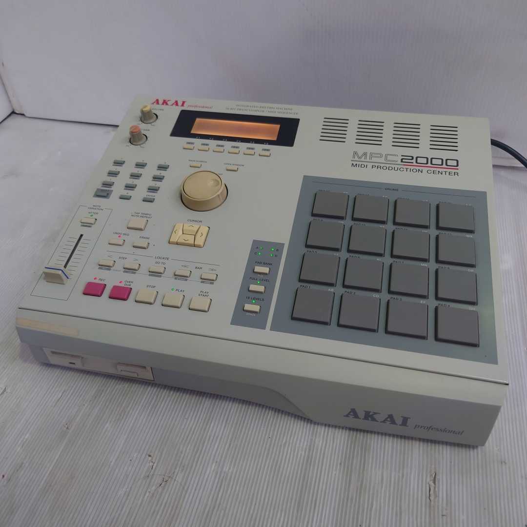 売れ済卸値 AKAI MPC 【ジャンク品】 2000 DJ機器