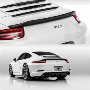 ポルシェ 911(991)用カーボンファイバーリアスポイラー