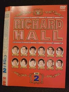 ○008640 レンタルUP●DVD RICHARD HALL 2 70738 ※ケース無