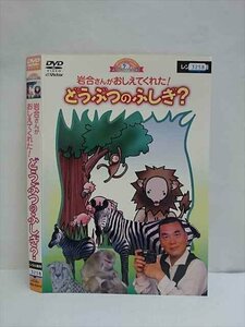 ○010516 レンタルUP●DVD 岩合さんがおしえてくれた！ どうぶつのふしぎ？ 50012 ※ケース無