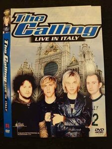 ○010316 レンタルUP●DVD The Calling LIVE IN ITALY ※ケース無