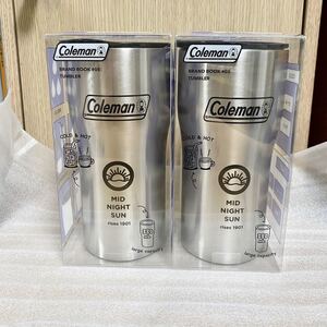 コールマン 蓋つき タンブラー セブンネット限定 120周年限定ロゴ シルバー 2個 Coleman
