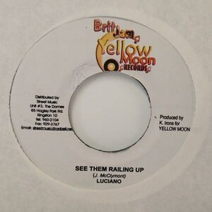 EPレコード　LUCIANO SEE THEM RAILING UP (FYAH)