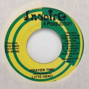 EPレコード　LITTLE HERO / PRAYER TIME