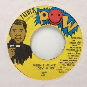 EPレコード　JIGSY KING / MEENIE-MINIE (CORDYROY)