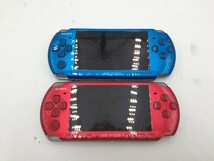 ♪▲【SONY ソニー】PSP PlaystationPortable 2台セット PSP-3000 まとめ売り 0627 7_画像2