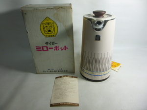  that time thing Tiger pot mi low pot M-10 1 Tiger thermos bottle Showa Retro box attaching / antique miscellaneous goods 