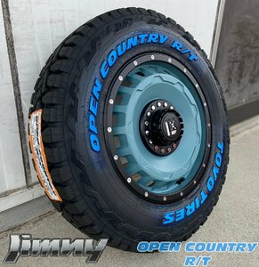 訳有 ジムニー JB64 JB23 トーヨー オープンカントリー RT 185/85R16 タイヤホイールセット 16in SwaGGer 