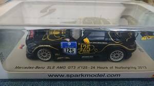 1/43 2013年ニュルブルクリンク24時間レース メルセデスベンツSLS AMG GT3#125 