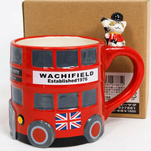  rare * Wachifielddayan double decker mug London /....-.. mug 