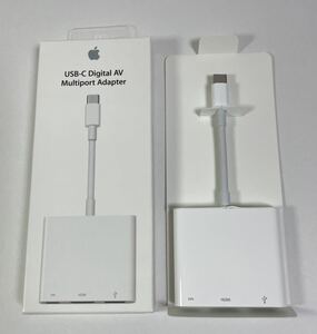 Apple 純正Usb-c Digital AV Multiport Adapter☆送料込み