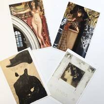 華麗なるクリトム　世界名画　ポストカード12枚セット 芸術　コレクション メッセージカード 郵便はがき_画像4