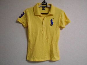 * Ralph Lauren * polo-shirt with short sleeves * yellow *sizeL