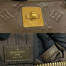 1円 極美品 保存袋 ポーチ付き LOUIS VUITTON ルイヴィトン モノグラム アンプラント シタディン PM トートバッグ ハンドバッグ 茶 79196_画像2