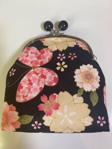 ハンドメイド がま口 ポーチ 小物入れ