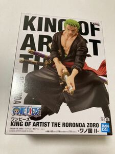 ● ワンピース KING OF ARTIST THE RORONOA ZORO -ワノ国Ⅱ- ロロノア ゾロ 全1種 フィギュア プライズ 新品 未開封