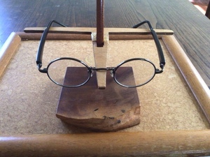 べっ甲テンプルの眼鏡フレ－ム　（RW28）