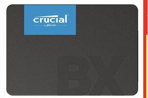 【新品未開封】Crucial クルーシャル BX500 SATA 6.0Gb/s 内蔵2.5インチ 7mm　480GB CT480BX500SSD1 4つまではネコポスで対応