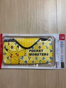 新品★ニンテンドースイッチ★ポケットモンスターピカチュウクイックポーチ