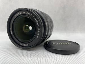 【Canon】 キャノン ★EF-S 18-55mm 3.5-5.6 IS★ レンズ 中古 現状品 【おまけレンズ CANON FD 200 1:4 S.S.C 付き】 ◆No314