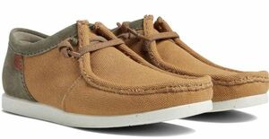 送料無料 CLARKS 26cm スニーカー 超軽量 通気 サンド モカシン テキスタイル スエード レザー ビジネス ビジネス ブーツ YYY160