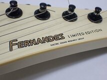 FERNANDES フェルナンデス エレキギター LIMITED EDTION リミテッドエディション テレキャスシェイプ ギグバッグ付き ∬ 66704-1_画像5