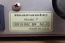 Marantz 真空管 管球式プリアンプ/コントロールアンプ Model 7 レプリカ ウッドケース WC-7装備 マランツ ◆ 66769-2_画像5