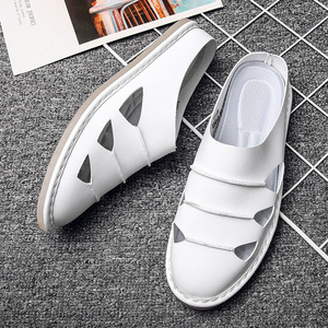  men's sandals summer shoes slippers summer sandals beach sandals сolor selection possible large size equipped white 24cm-29cm