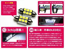 メール便送料無料 アウディ A4アバント B6 LED ナンバー灯 キャンセラー付き 2個セット_画像2