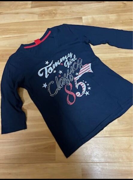 美品★Tommy Girl 7分袖Tシャツ S★
