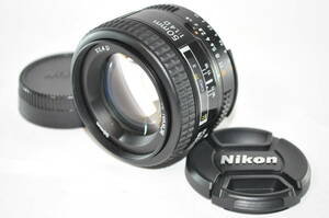 ★整備実写実用美品 Nikon ニコン AF NIKKOR 50mm 1.4D★A578