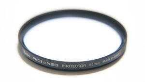 ★良品★[55mm] Kenko PRO1D NEO PROTECTOR 撥水加工保護フィルター [F5221]