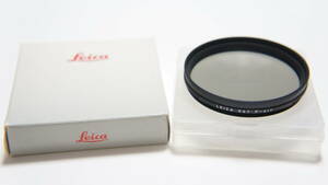 ★美品★[67mm] LEICA E67 P-cir 13407 C-PL 円偏光フィルター 箱付